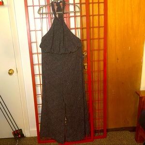 NWT Express XL Halter Wide-legged Pantsuit